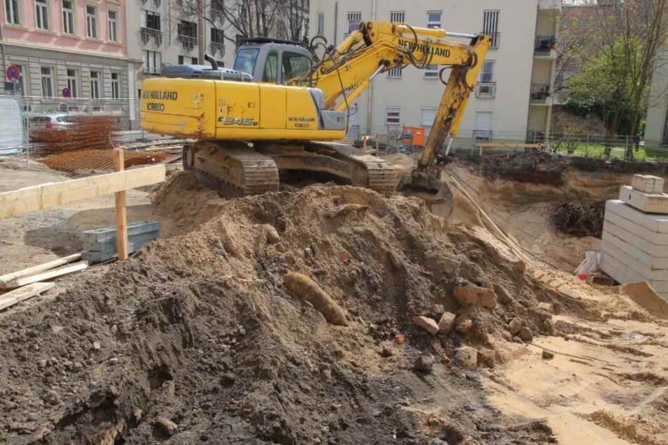 Die Bombe wurde bei Bauarbeiten entdeckt.
