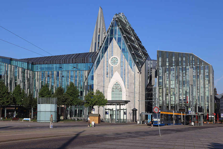 Die Universität in der Leipziger Innenstadt.