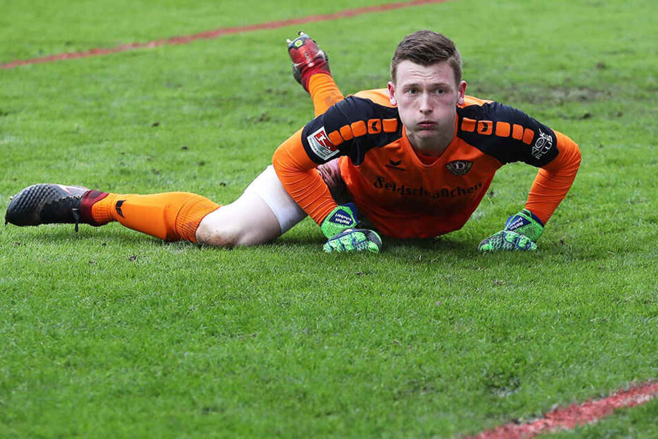 Markus Schubert hat es derzeit nicht leicht als Dynamo-Torwart. In den letzten vier Spielen kassierte er zehn Gegentreffer.