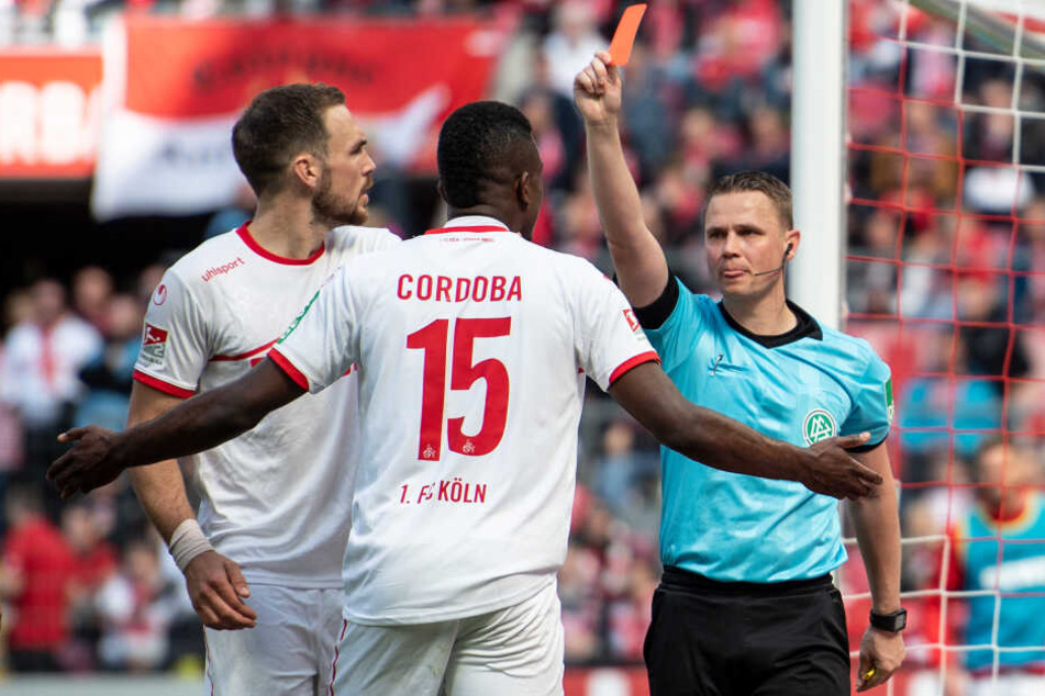 Der FC-Stürmer Jhon Cordoba (26) verpasst den Bundesliga-Auftakt im August.