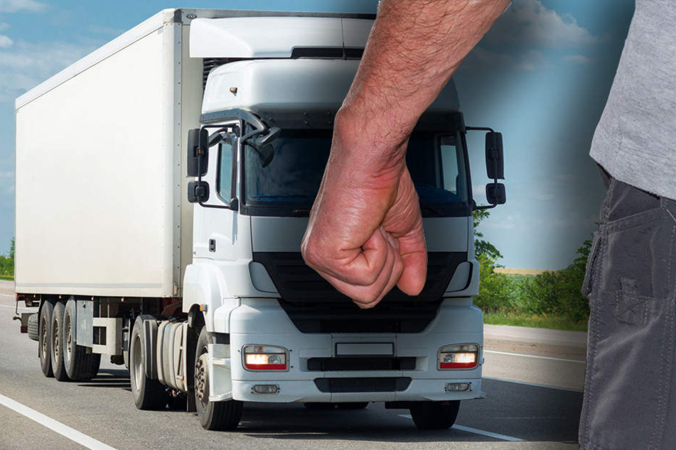 Dem Lkw-Fahrer ging das Abbiegen des Vordermanns wohl nicht schnell genug. (Symbolbild)