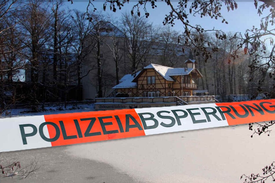 Die Leiche wurde im Schwanenschlossteich gefunden. (Bildmontage)