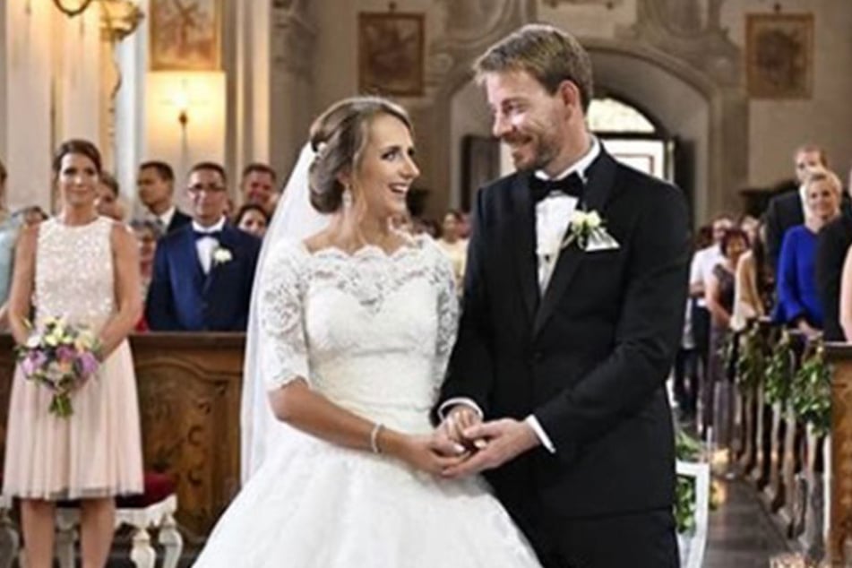 Anna und Gerald haben am Sonntag in der Wallfahrtskirche in Zamarte geheiratet