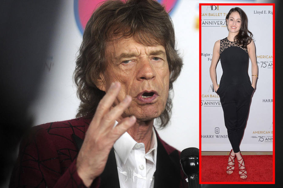 Mick Jaggers Freundin Melanie Hamrick ist zum ersten Mal Mutter geworden. Jagger zum achten Mal.