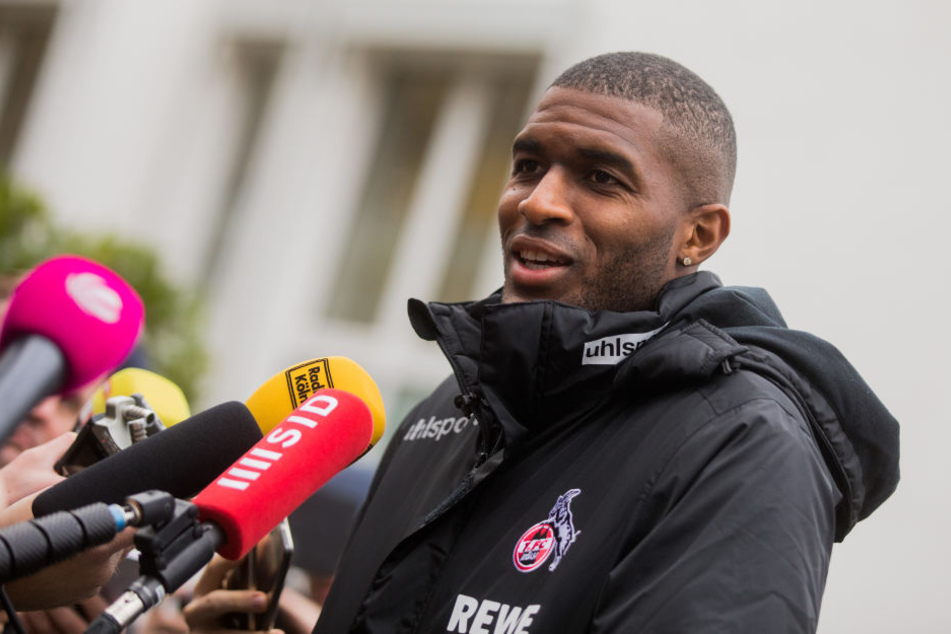 Anthony Modeste (30) vor dem Training am Dienstagnachmittag (20. November).