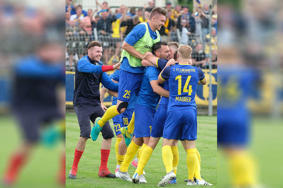 Wie auch schon beim 1:0 im Stadtderby bei Chemie konnte Lok auch in Fürstenwalde jubeln.