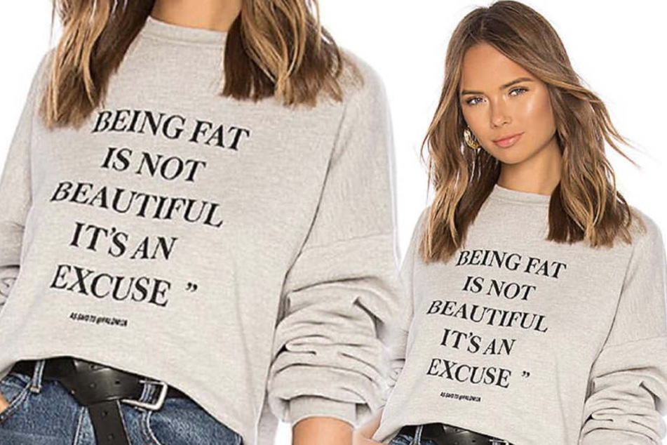Von außen ist die wahre Intention des Shirts nicht wirklich zu erkennen.