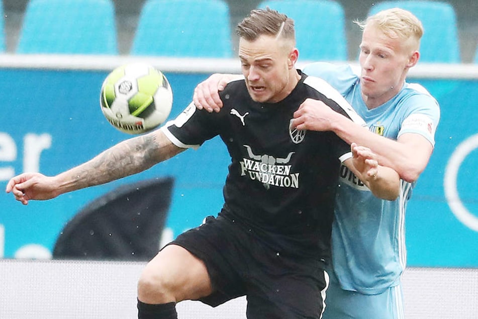 Timmy Thiele (FCC) und Tom Scheffel (CFC)