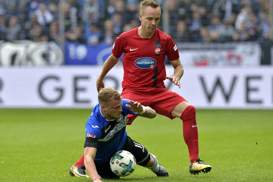 Ex-Armine Arne Feick (29) sprach nach dem DSC-Spiel von einer sehr ausgeglichenen Liga.