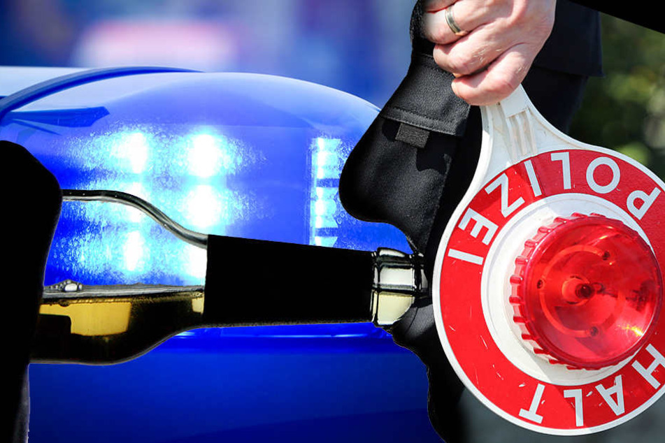 Die Liste der Vergehen könnten ein äußerst schlimmes Nachspiel für den Zwei-Promille-Fahrer haben. (Bildmontage)