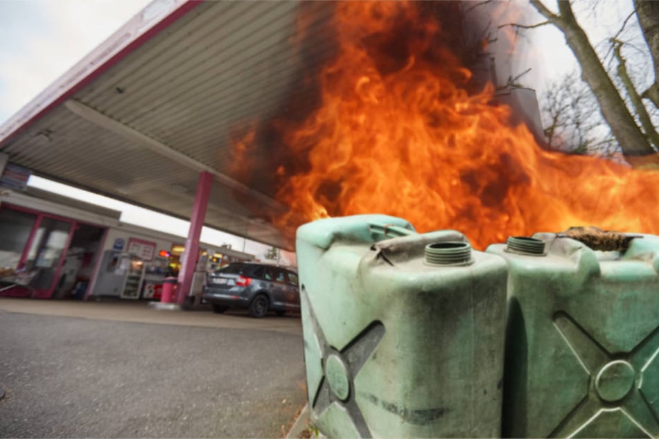 Der Vorfall geschah an einer Tankstelle in Mannheim (Symbolbild)