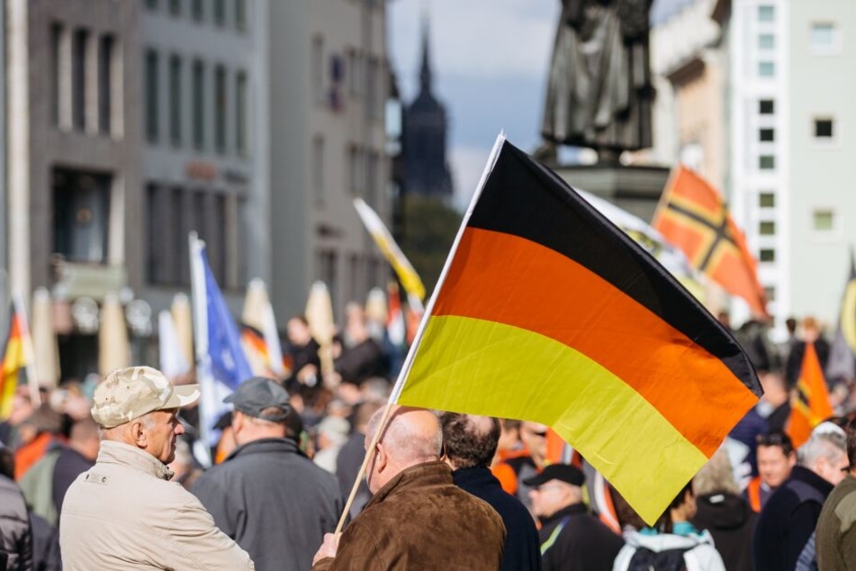 Pegida-Jahrestag in Dresden. (Archivbild)