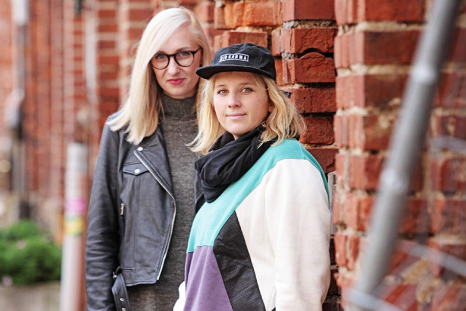 Franziska Müller (28, l.) und
Stephanie Schmidt (31) geben auf ihrem Blog Insider-Tipps rund um Leipzig.