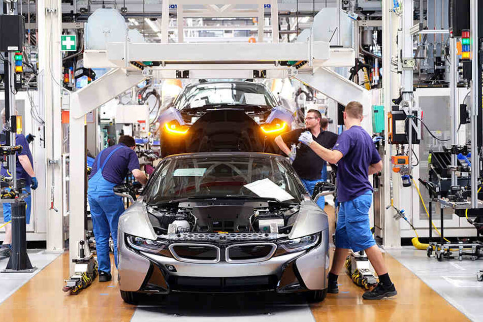 Die Autoindustrie ist Sachsens größter Exportschlager. Der Handelskrieg könnte tatsächlich Arbeitsplätze gefährden.