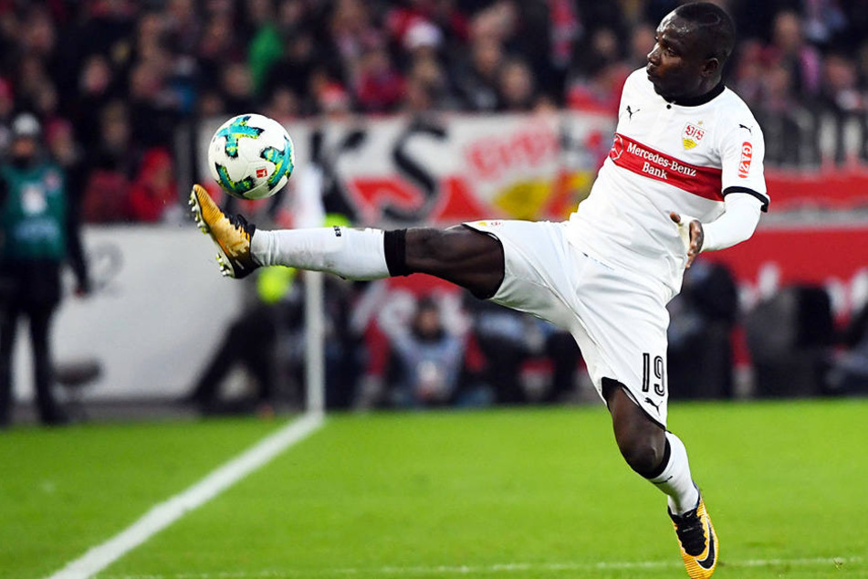 Traf zum 1:0 für den VfB Stuttgart: Chadrac Akolo.