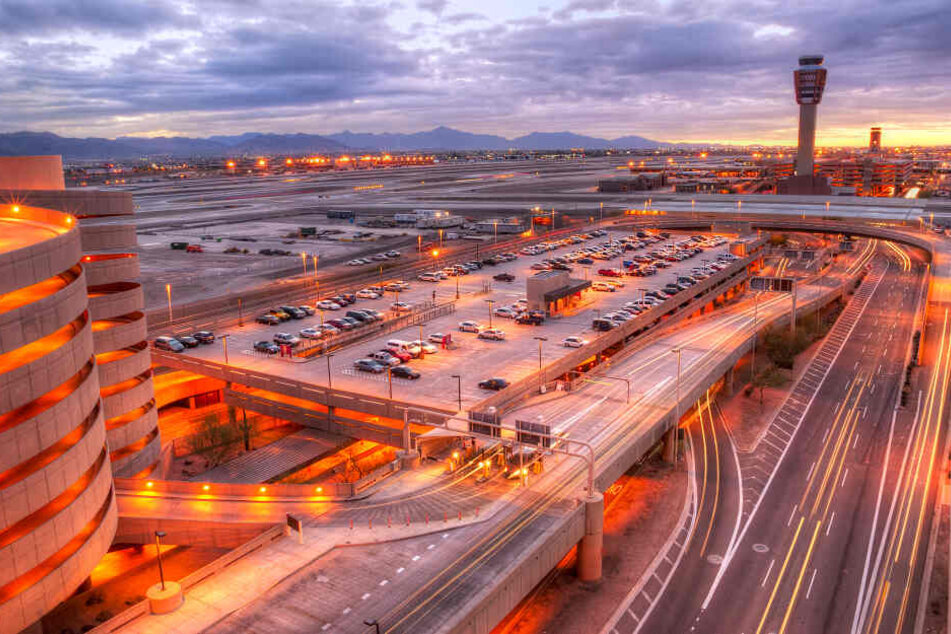 Am Flughafen von Phoenix spielte sich der Konflikt ab.