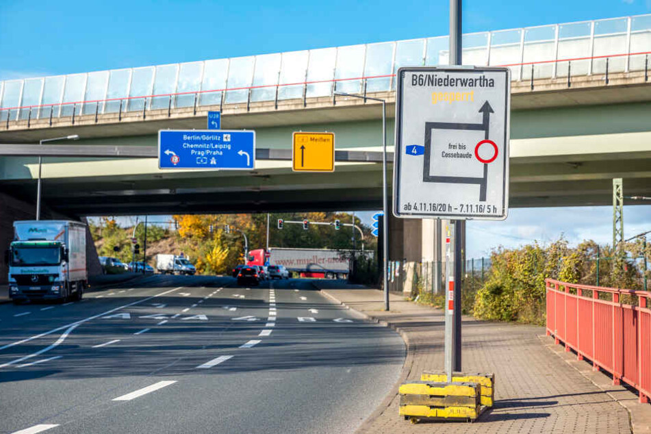 Ab auf die A4: Wer ab heute Abend von Dresden aus nach Meißen will, muss
reichlich Extra-Zeit einplanen.