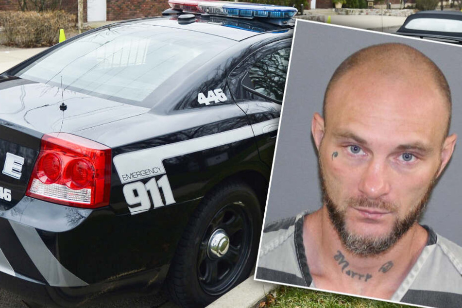 Das Tattoo von Matthew Bushman widersprach dessen Angaben. (Bildmontage)