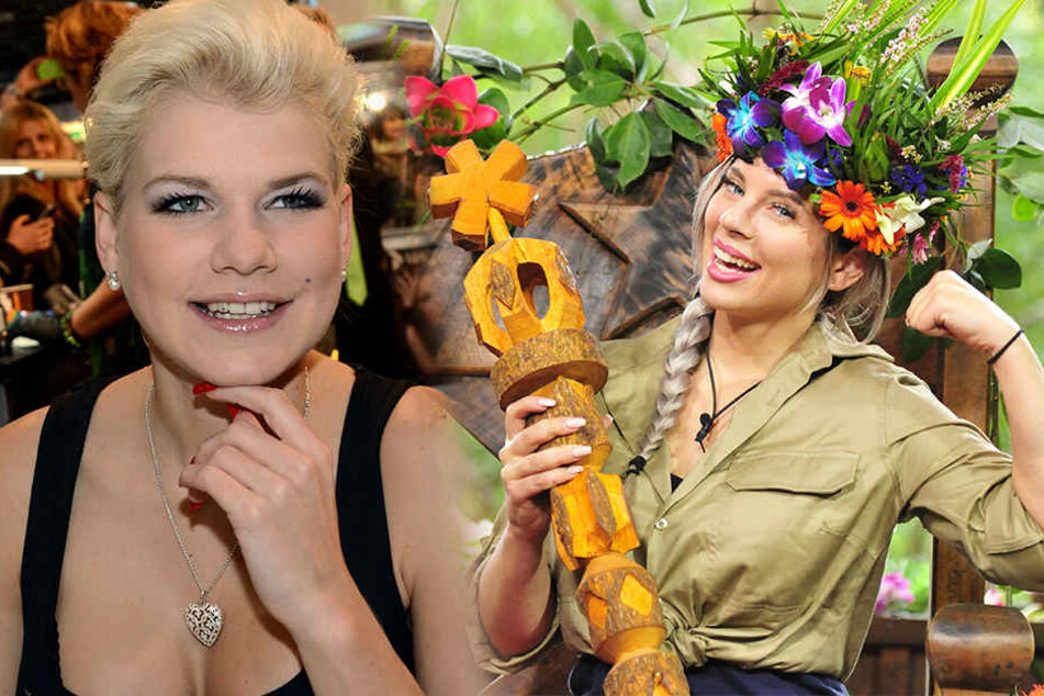 Melanie Müller (29) saß völlig fertig und abgekämpft auf dem Dschungel-Thron. Wie kann es da sein, dass Jenny Frankhauser (25) so perfekt gestylt aus dem Dschungel kommt?