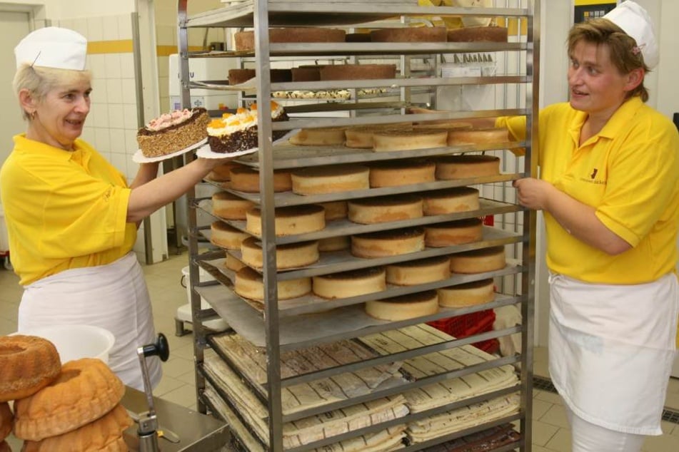 Die Gellertstadt Bäckerei produziert auch Konditoren-Ware.