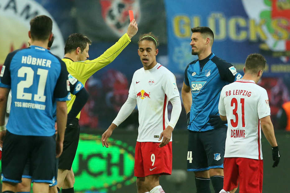 Sandro Wagner sah Rot.