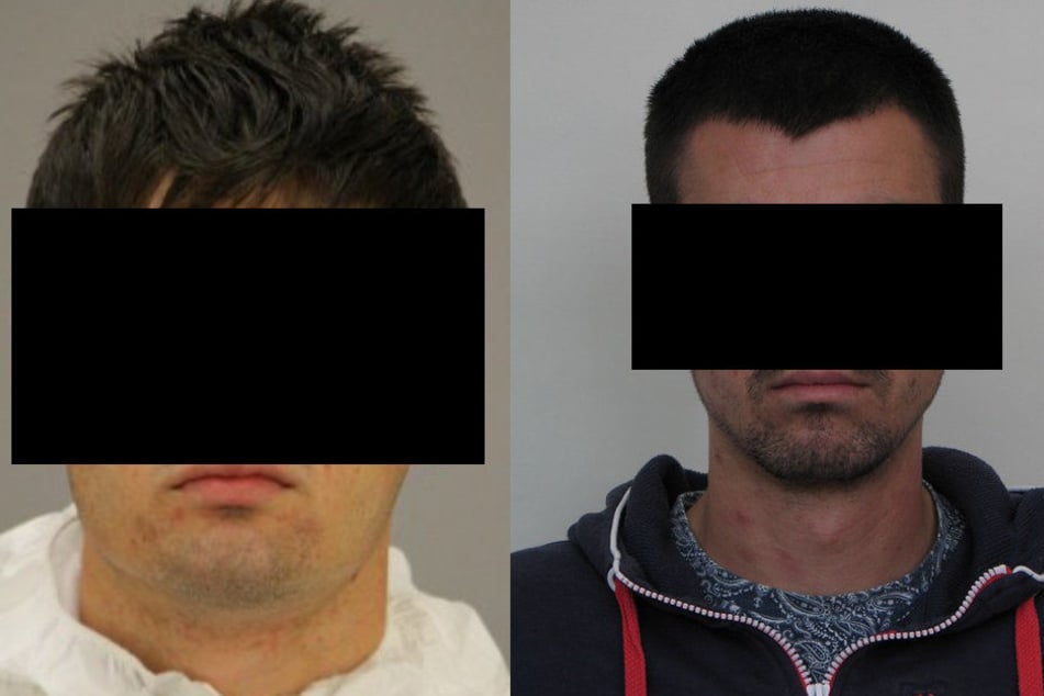 Sebastian G. (22) und Ardian G. (23) waren noch etwas länger auf der Flucht, als der 19-Jährige Ausbrecher.