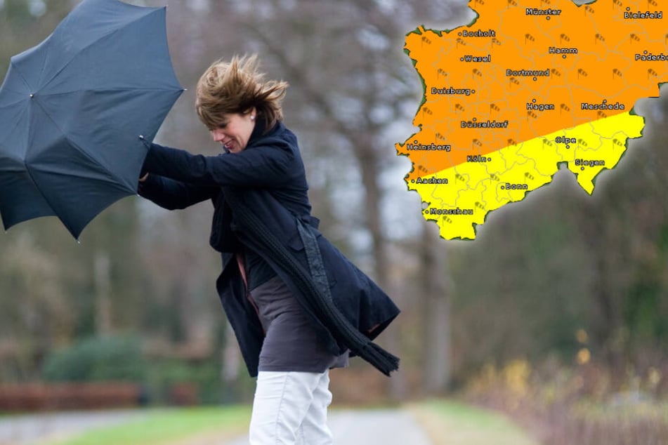Der Höhepunkt des Schmuddelwetters wird am Sonntag erwartet.