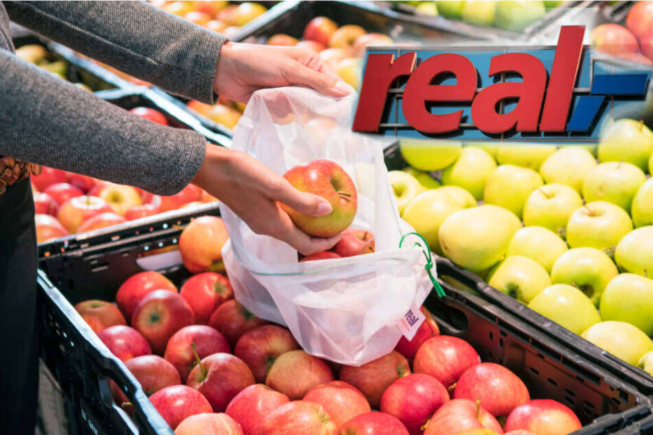 Ab 2020 soll es bei Real keine Plastikbeutel mehr in der Obst- und Gemüseabteilung geben.
