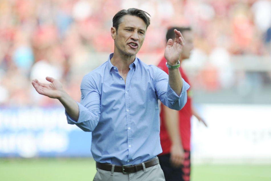 Niko Kovac will mit der Eintracht den ersten Saison-Dreier einfahren.