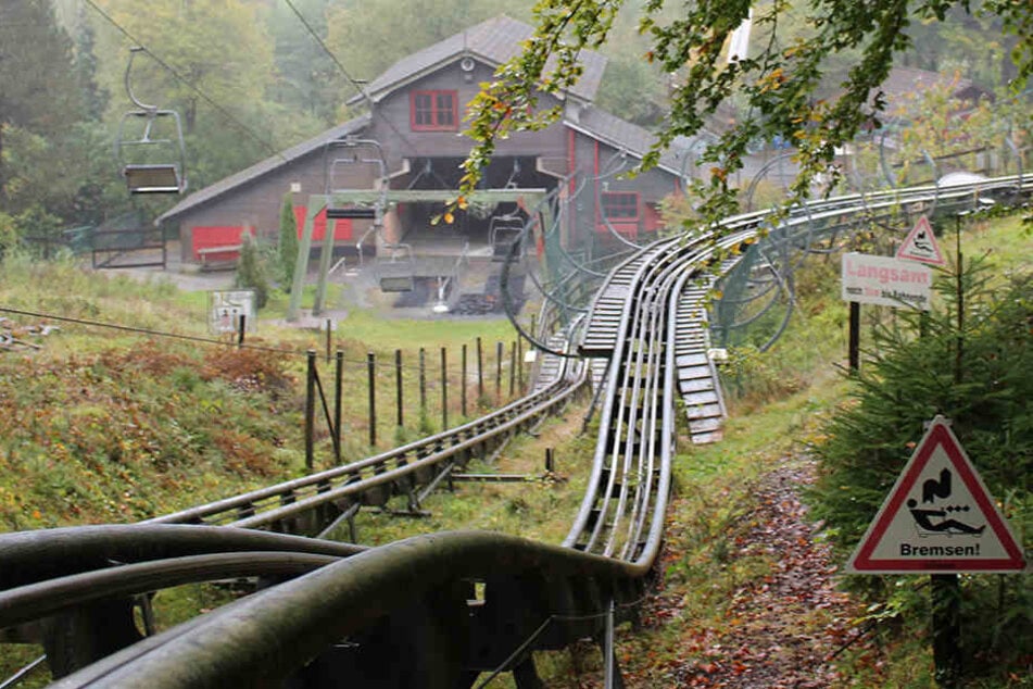 Die Rodelbahn im Freizeitpark bleibt vorerst geschlossen.