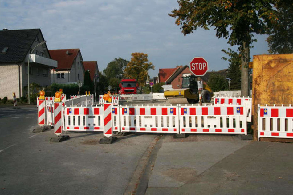 An dem Tag, als Rita Paulick aus dem Verkehr gezogen wurde, war die Ampel für Asphaltierungs-Vorarbeiten aus.