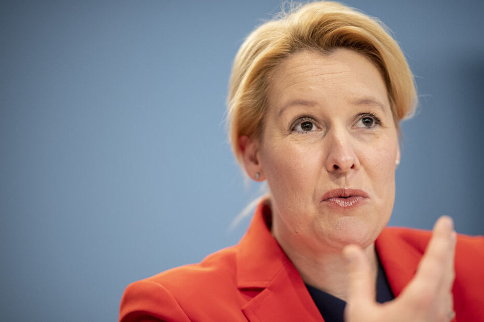 Bundesfamilienministerin Franziska Giffey plädiert für einen Verbleib in der Großen Koalition.