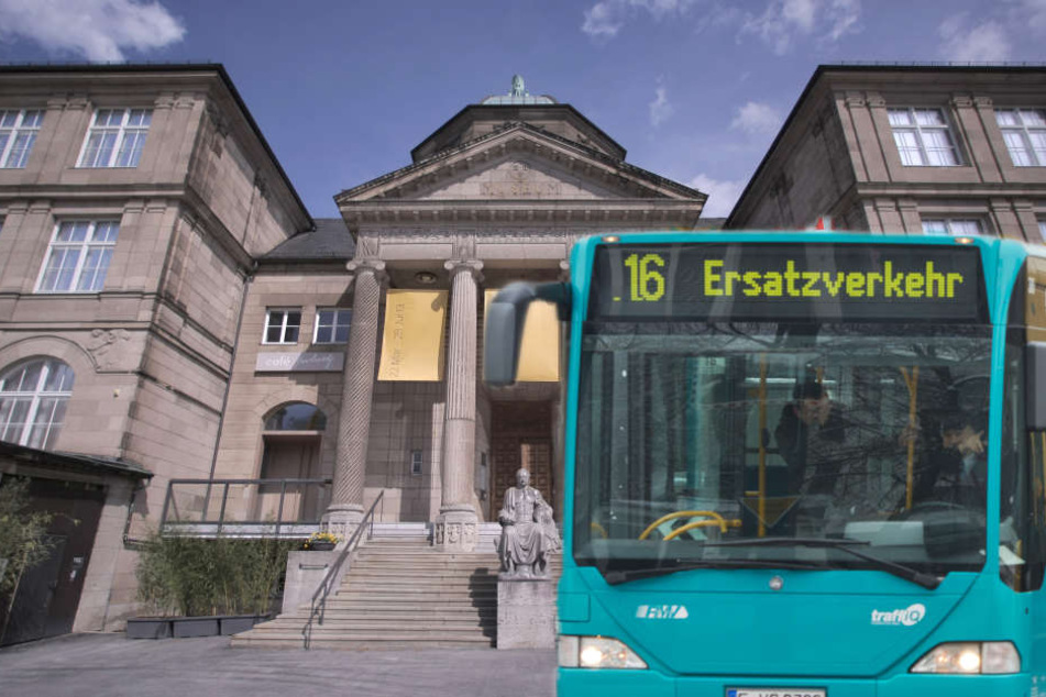 In Bussen und Bahnen können Fahrgäste Gutscheine für Museen ergattern. (Fotomontage)