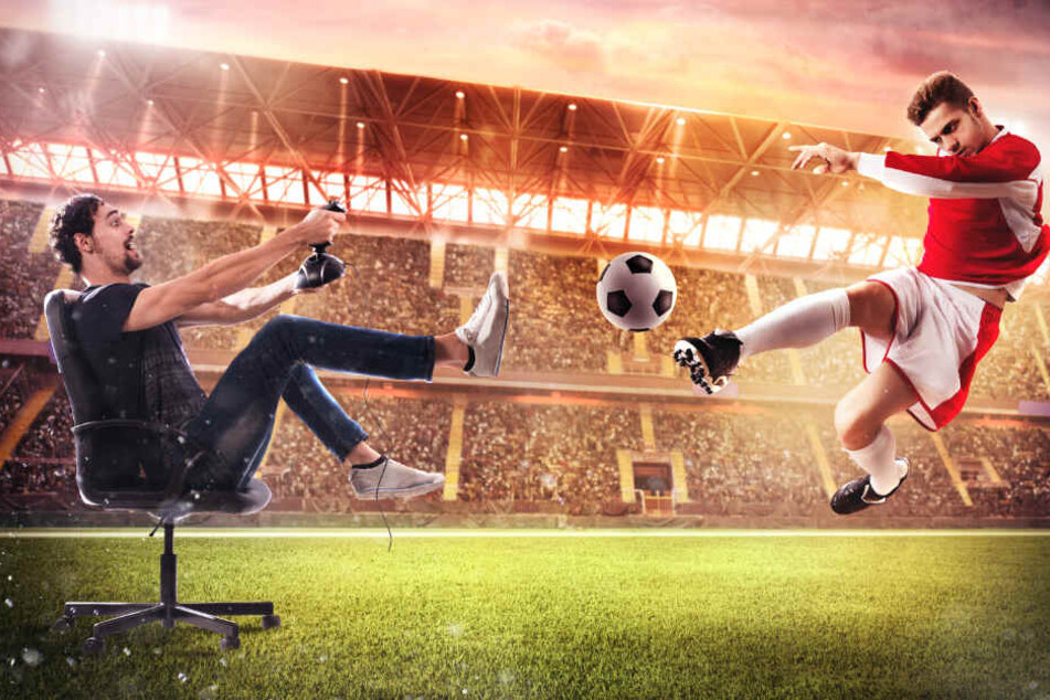 Krampf im Finger, statt in der Wade: Profi-Fußball-Clubs steigen im E-Sport ein. (Symbolbild)