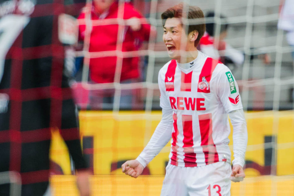 Yuya Osakos zweites Saisontor brachte dem 1. FC Köln das 1:0.