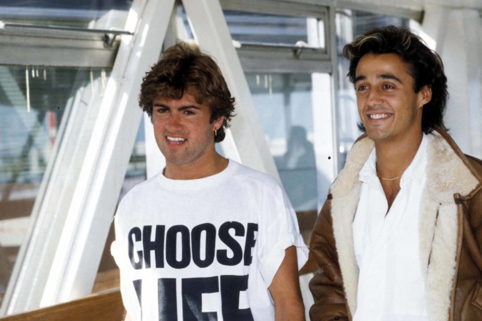 Die WHAM!-Zeit: George Michael (li.) und Andrew Ridgeley Mitte der 80er.