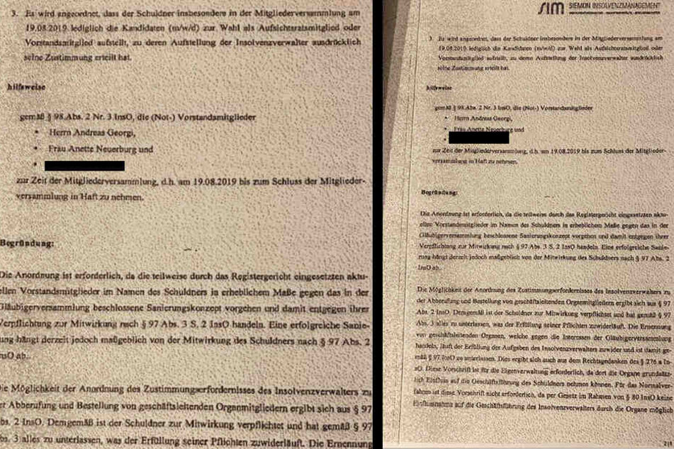 Das Schreiben liegt TAG24 vor.