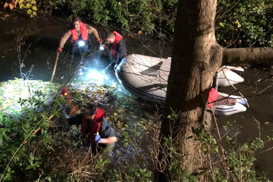 Ein Suchtrupp der Feuerwehren Frohburg und Nenkersdorf suchte fast zwei Stunden nach dem 10-Jährigen - ohne Erfolg.