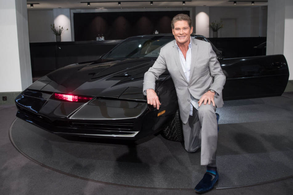 Mit diesem Auto wurde David Hasselhoff berühmt: der legendäre Sportwagen "K.I.T.T." aus der Serie "Knight Rider".