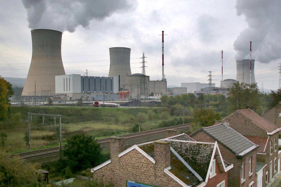 Das Atomkraftwerk Tihange bei Huy in Belgien.