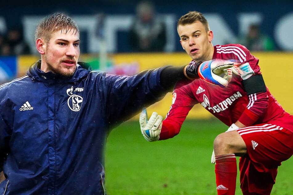 Die beiden ehemaligen Schalker Torhüter Lars Unnerstall (l.) und Timon Wellenreuther (r.) machten ein starkes Spiel.