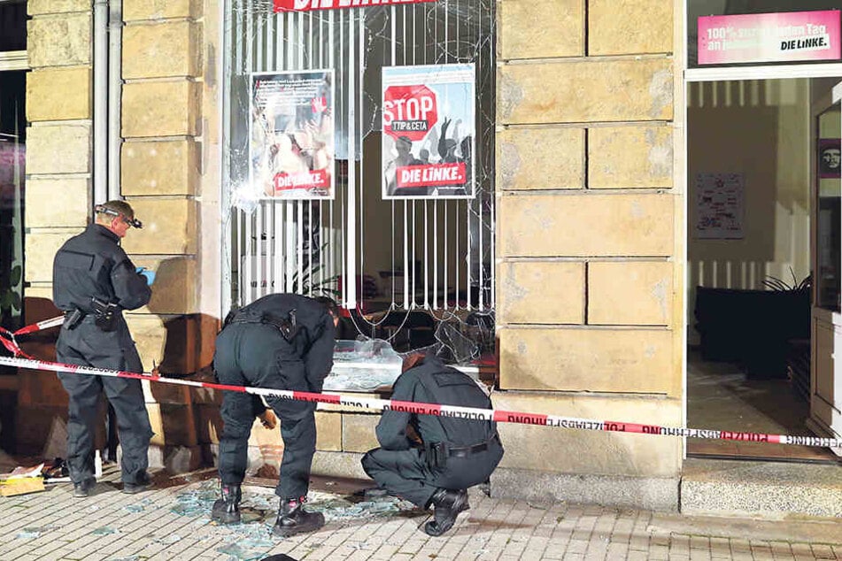Der Anschlag auf das Büro des Linken-Stadtrats war nur eine der vielen
Sprengungen, die der Gruppe zur Last gelegt werden. Weitere Detonationen
folgten.