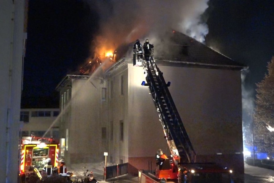 Der Brand löste einen Großeinsatz der Feuerwehr aus.