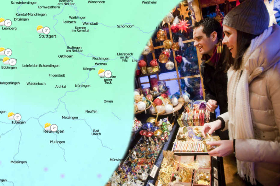 Beim richtigen Wetter macht der Bummel über den Weihnachtsmarkt (im Bild der Markt in Ludwigsburg) gleich nochmal soviel Spaß.
