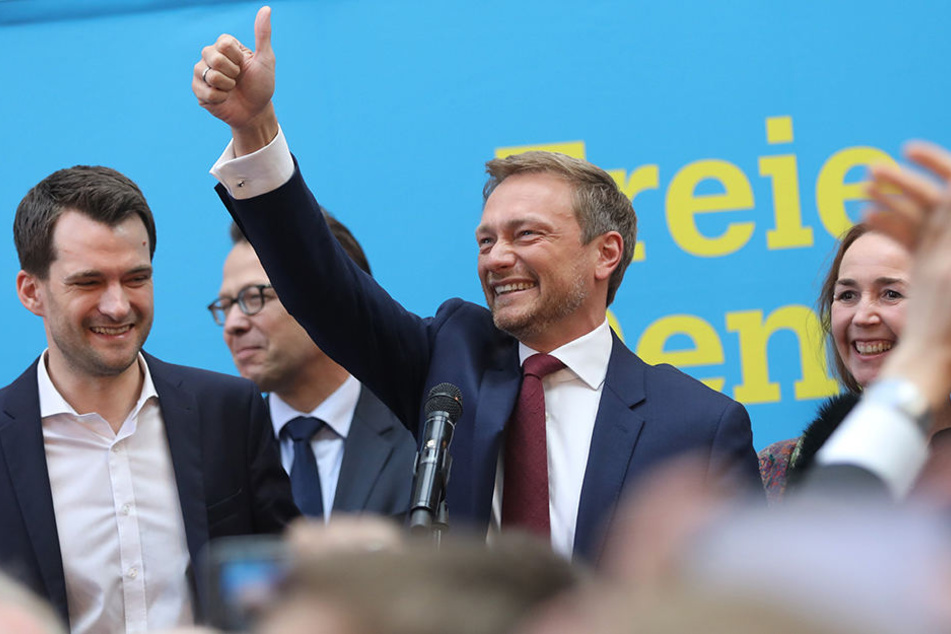 Wir sind wieder da... Christian Lindner und sein FDP-Team