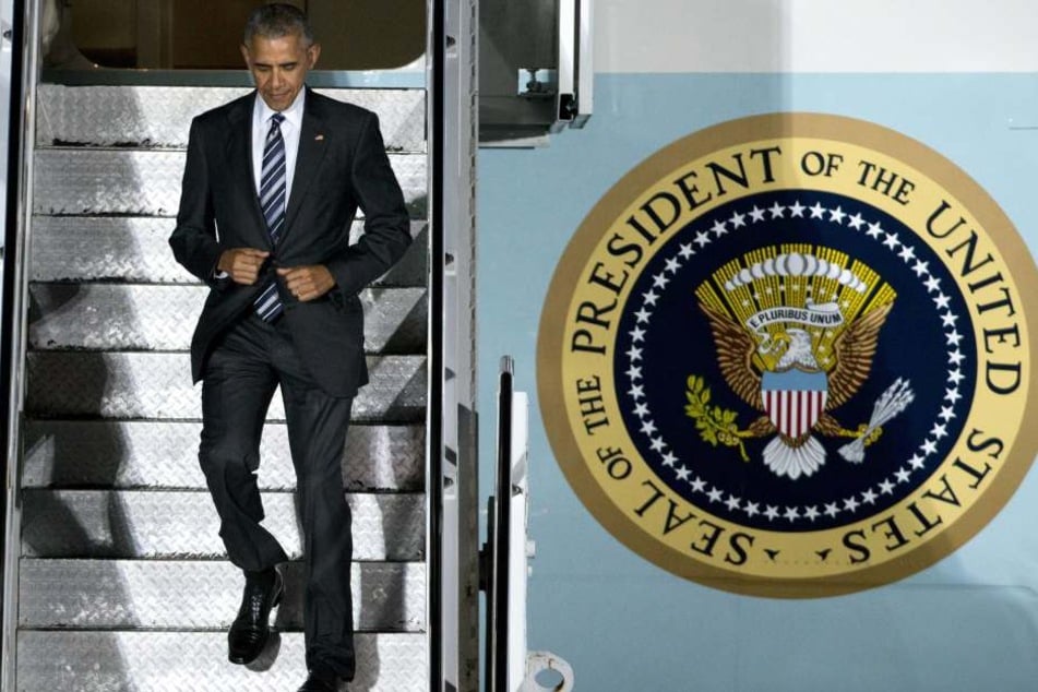 Barack Obama ist am Donnerstagabend in Berlin gelandet.