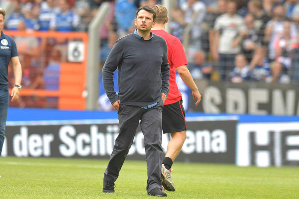 DSC-Sportchef Samir Arabi (38) kann erst wieder auf dem Transfermark zuschlagen, wenn er Geld hat.