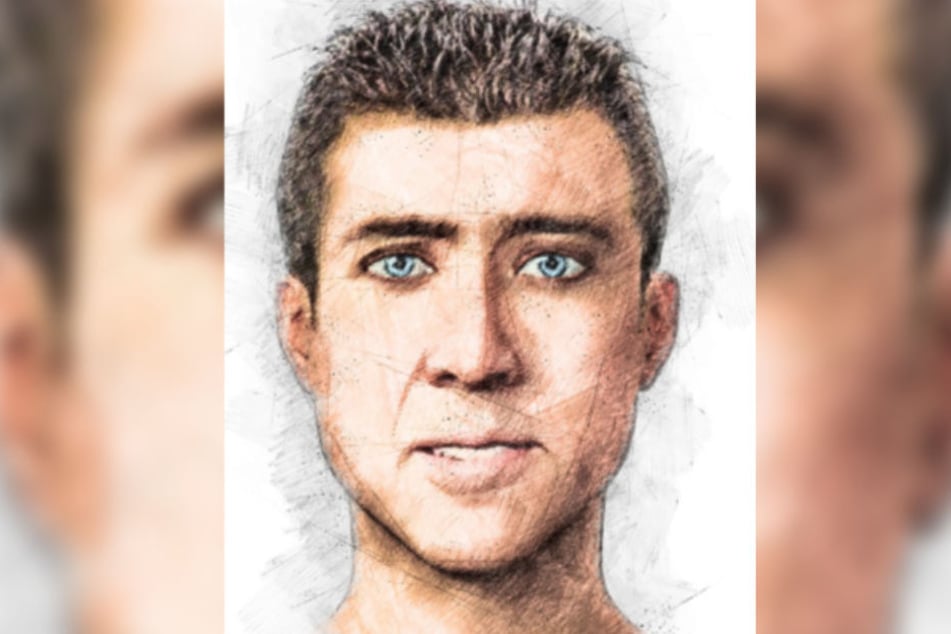 Das Phantombild der Polizei soll bei der Suche nach dem Täter helfen.