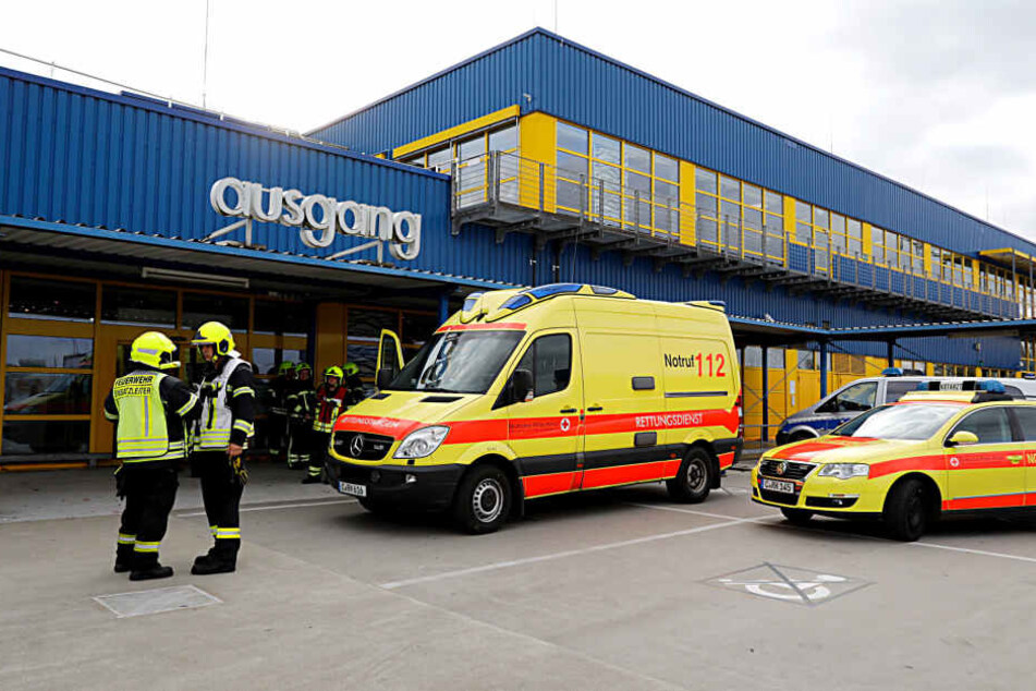 Drei Verletzte gab es bei der Ekel-Attacke im IKEA.