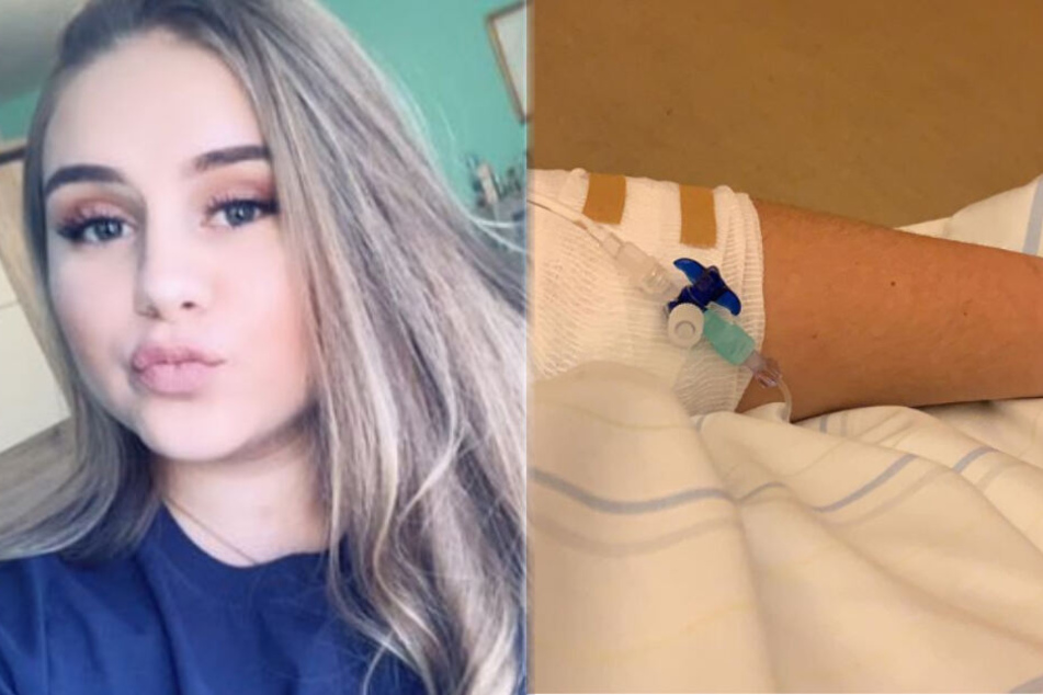 Estefania Wollny (17) hat offensichtlich mit gesundheitlichen Problemen zu kämpfen.